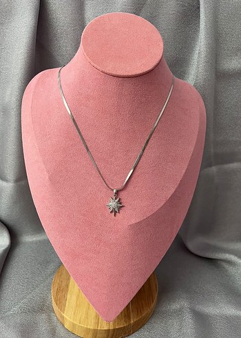 Kadın çelik Kolye - Görsel 2