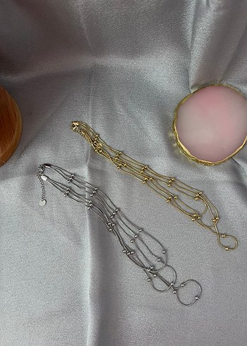 3'lü Çelik kolye - Görsel 2