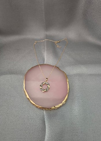 Altın Renk  Kolye bujiteri ürünü - Görsel 2