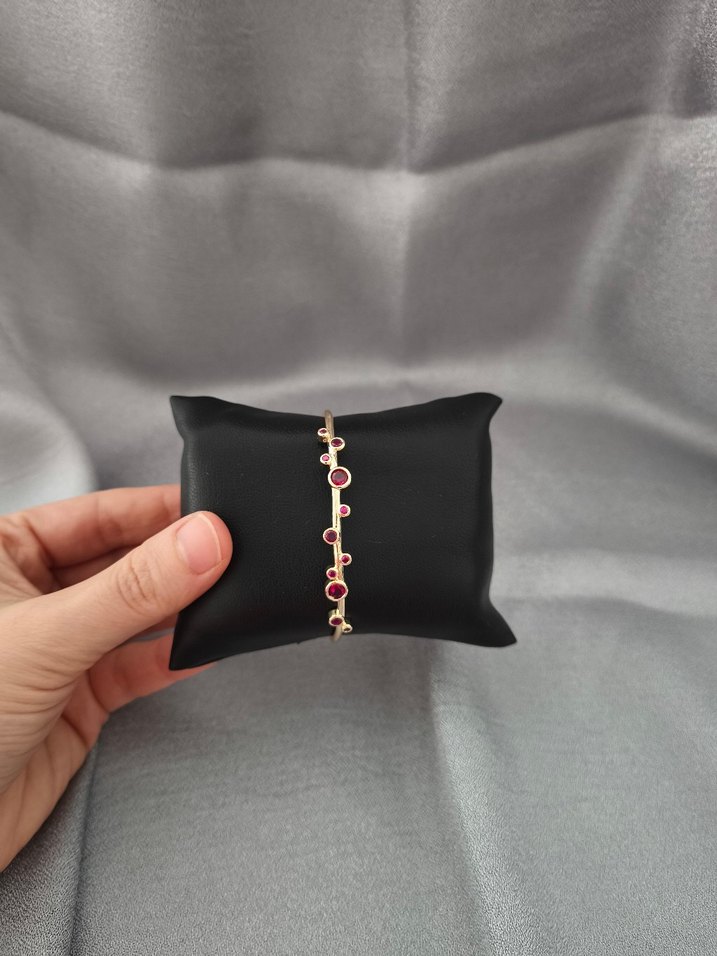 Renkli Boncuklu Mini kelepçe - Görsel 3