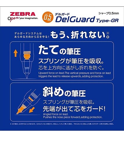 Beden ZEBRA DELGUARD TYPE-GR VERSATIL KALEM 0.5 MM MAVI