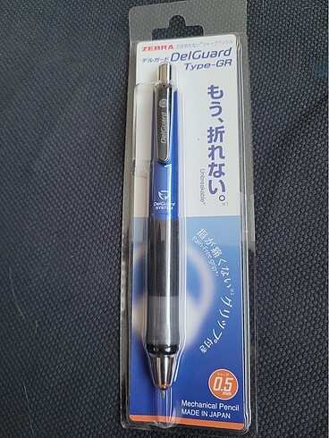 ZEBRA DELGUARD TYPE-GR VERSATIL KALEM 0.5 MM MAVI