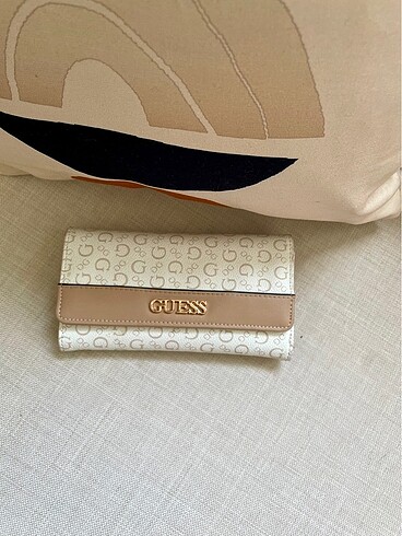 Guess Guess Krem Cüzdan