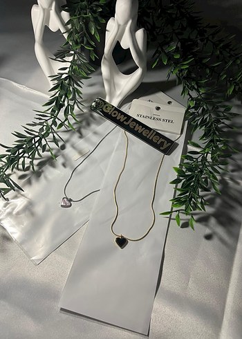 Altın Renkli Minimalist Midi Kolye - Görsel 5