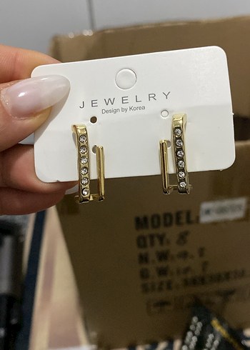 İki renk seçeneği ile küpe modelimiz - Görsel 2