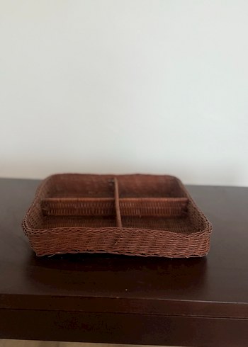 Kahverengi Bölmeli Sepet - Görsel 4