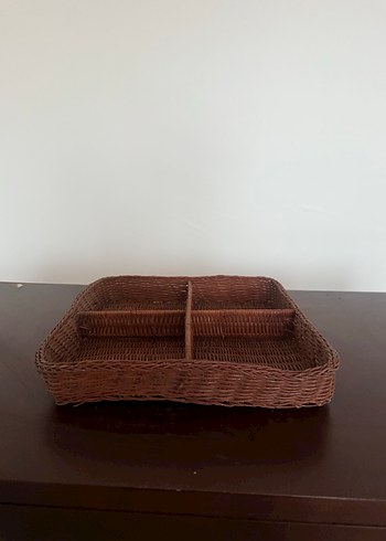 Kahverengi Bölmeli Sepet - Görsel 5