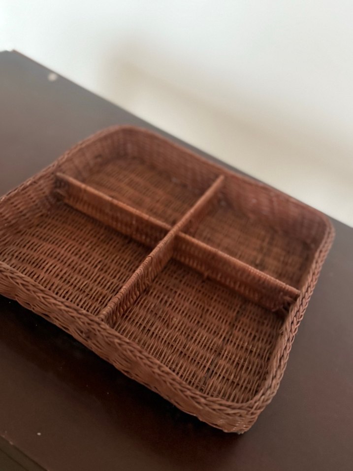 Kahverengi Bölmeli Sepet - Görsel 2