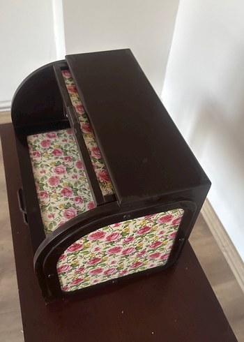 Kesme Tahtalı Çekmeceli Ahşap Ekmeklik - Görsel 7