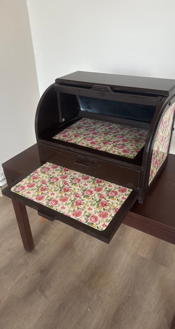 Kesme Tahtalı Çekmeceli Ahşap Ekmeklik - Görsel 5