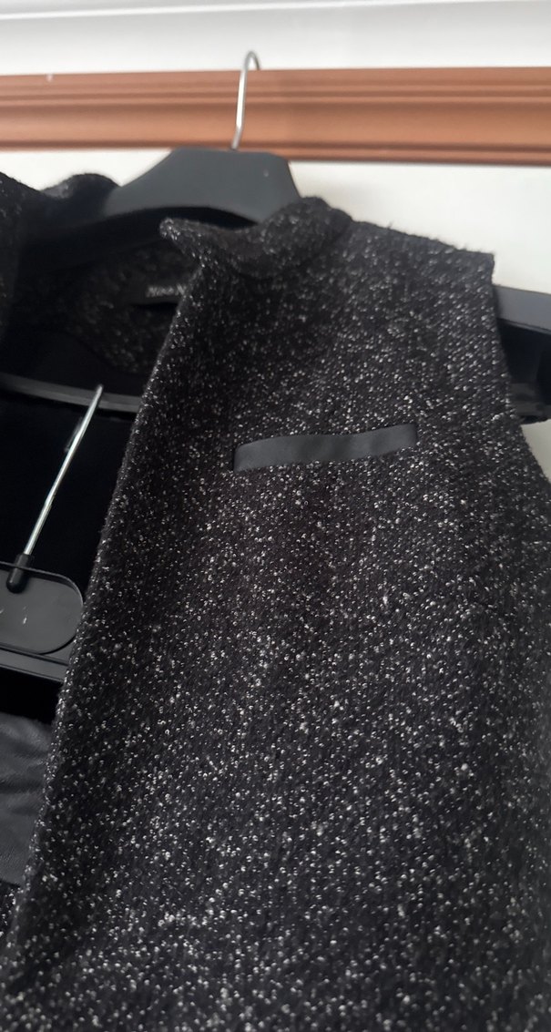 Siyah Kışlık Etek - Yelek Takımı - Görsel 3