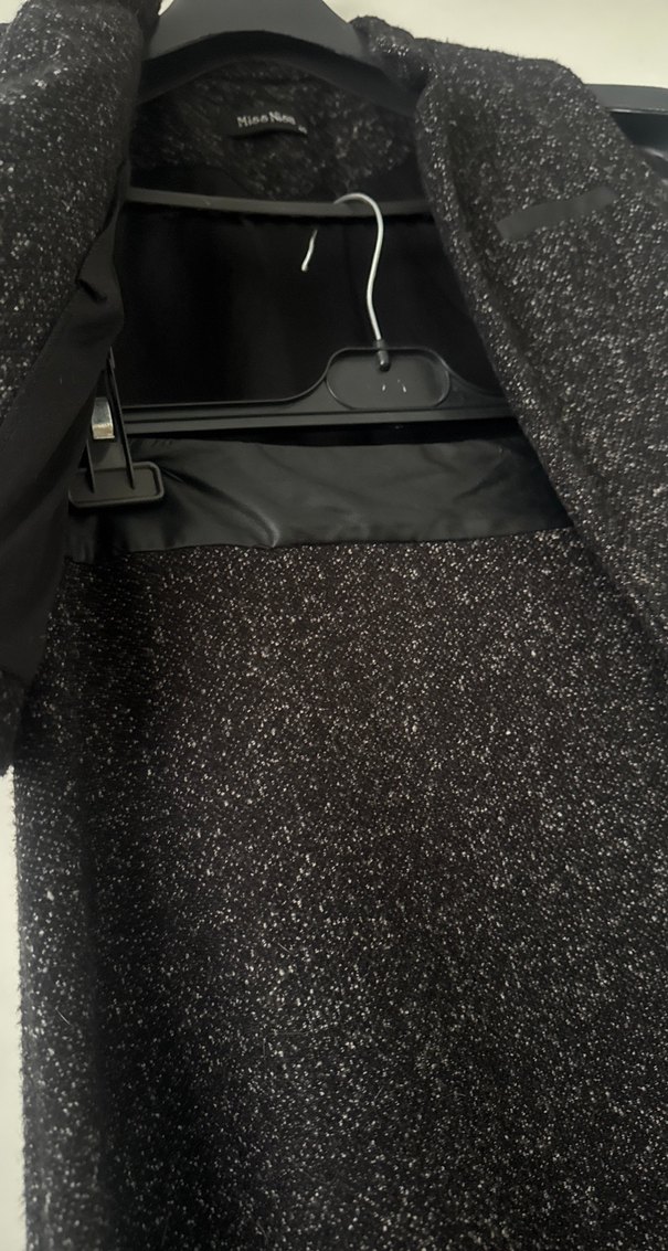 Siyah Kışlık Etek - Yelek Takımı - Görsel 4