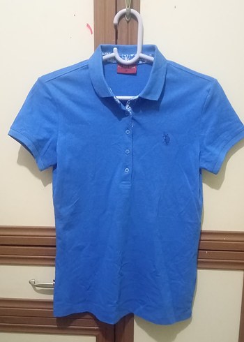 U.S. Polo Assn. Erkek Mavi Polo Tişört