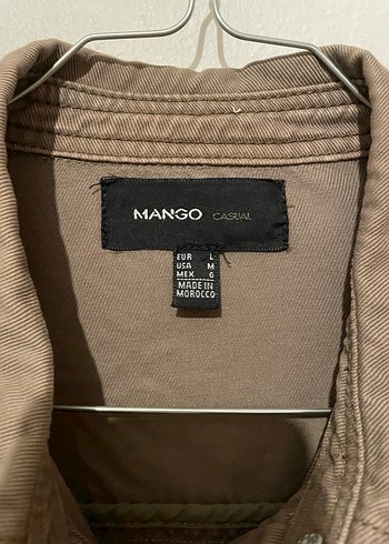 Mango Düğmeli Bej Midi Kadın Ceket - Görsel 2