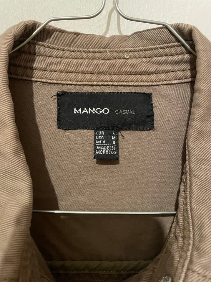 Mango Düğmeli Bej Midi Kadın Ceket - Görsel 2