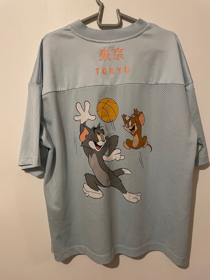 H&M Oversize Spor Tişört - Görsel 2