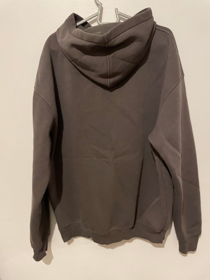 Gri Hoodie Sweatshirt - Görsel 2