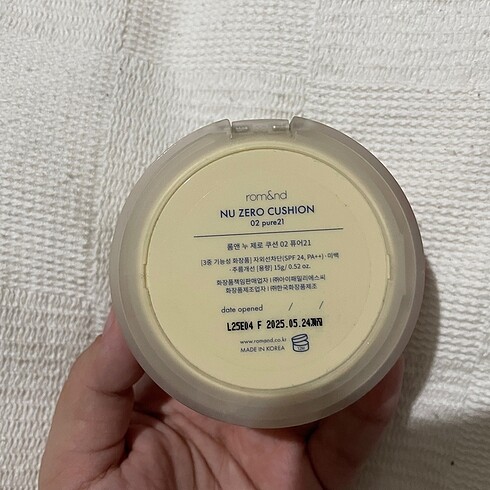 Beden Renk Romand Nu Zero Cushion Fondoten