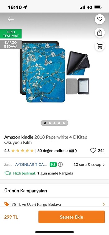 kindle paperwhite
