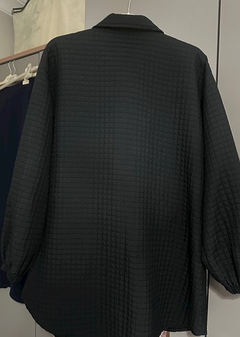 Düğmeli Gri Kadın Ceket - Görsel 7