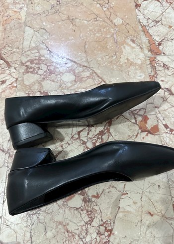 Diğer Siyah Minimalist Stiletto Topuklu Kadın Ayakkabı