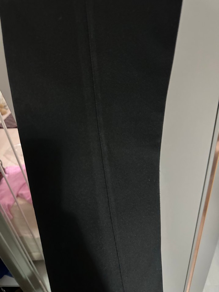 Uzun Siyah Fitted Tuxedo Ceket - Görsel 3