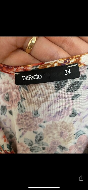 Defacto Elbise