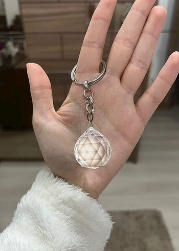 Beden Kristal görünümlü Anahtarlık