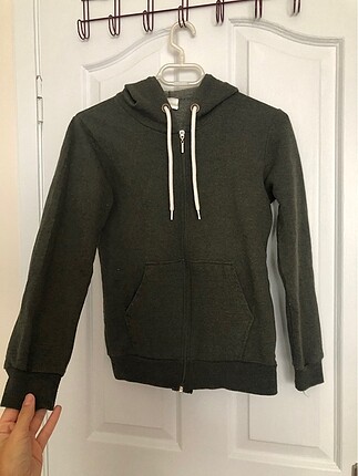s Beden Haki kapüşonlu sweatshirt