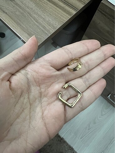 Sıkıştırmalı kıkırdak küpesi seti
