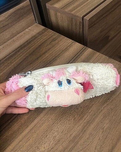 Lcw peluş inekli kalem kutusu
