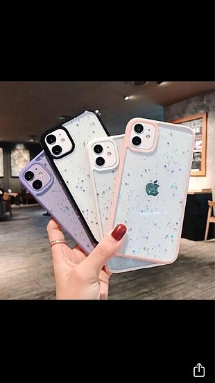 Renkli simli telefon kılıfı