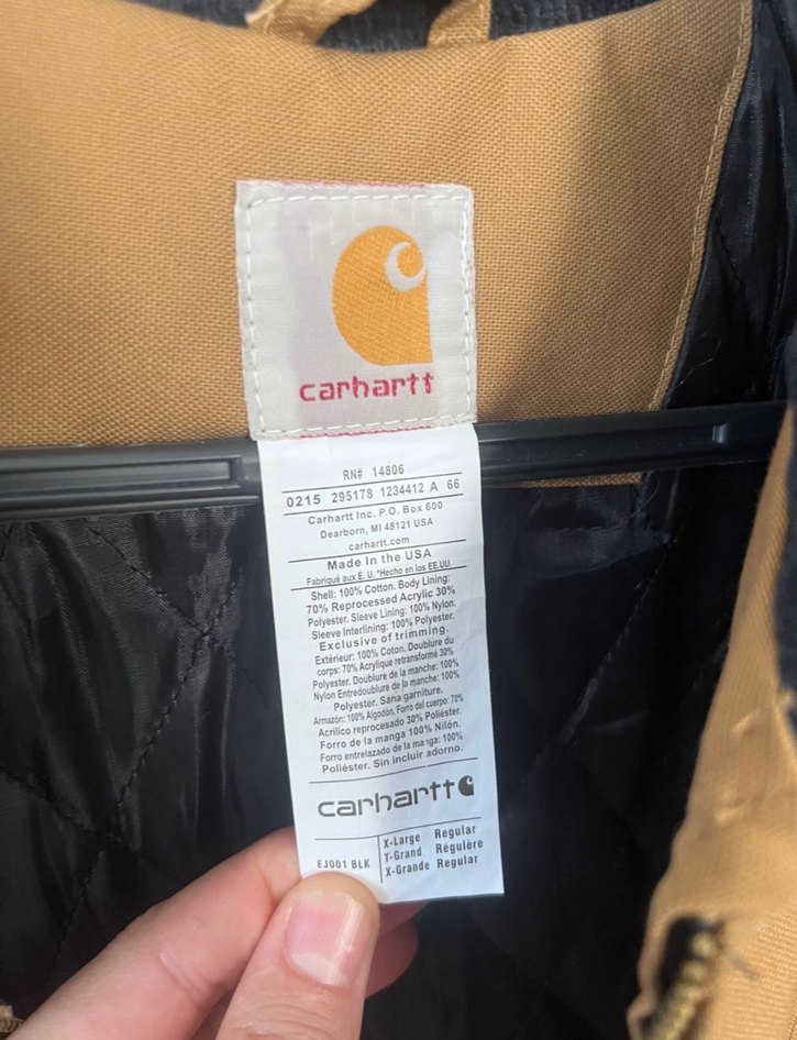Carhartt Detroit Winter Ceket - Görsel 3