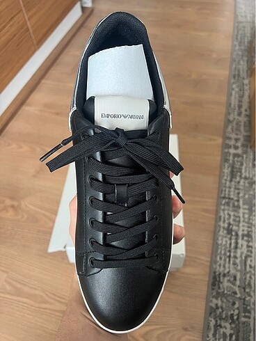 Emporio Armani 0 Deri Sneaker - Görsel 4