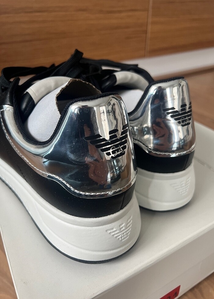 Emporio Armani 0 Deri Sneaker - Görsel 3