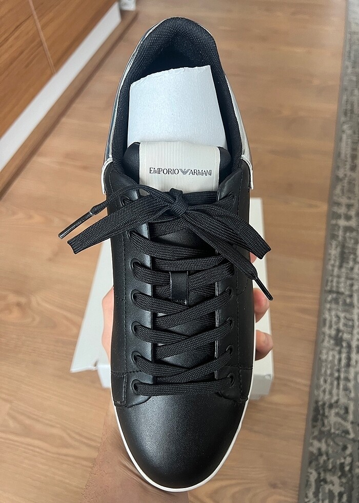 Emporio Armani 0 Deri Sneaker - Görsel 4