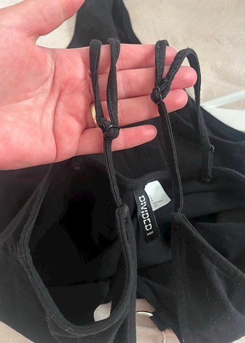 H&M Siyah Strappy Kadın