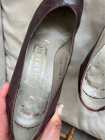 36 Beden Hakiki deri stiletto