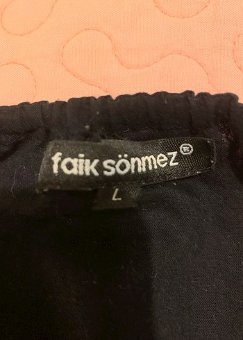 Faik Sönmez Boncuklu Nakışlı Bohem Hamile Uzun Etek - Görsel 3