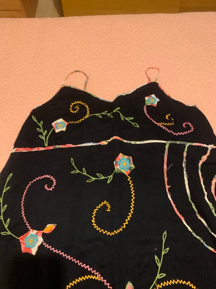 Faik Sönmez Boncuklu Nakışlı Bohem Hamile Uzun Etek - Görsel 2