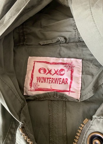 Kadın Haki Uzun Kollu Keten Düğmeli Ceket - Görsel 6