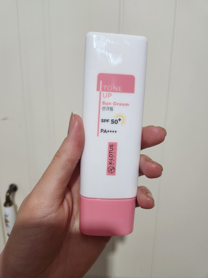 K-Lotus Tone Up Güneş Kremi SPF50+ (Madein Korean) - Görsel 3