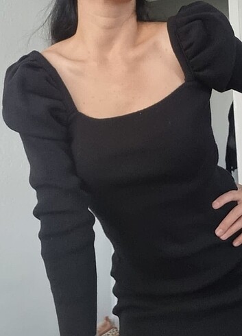 Balon kol Elbise  - Görsel 4