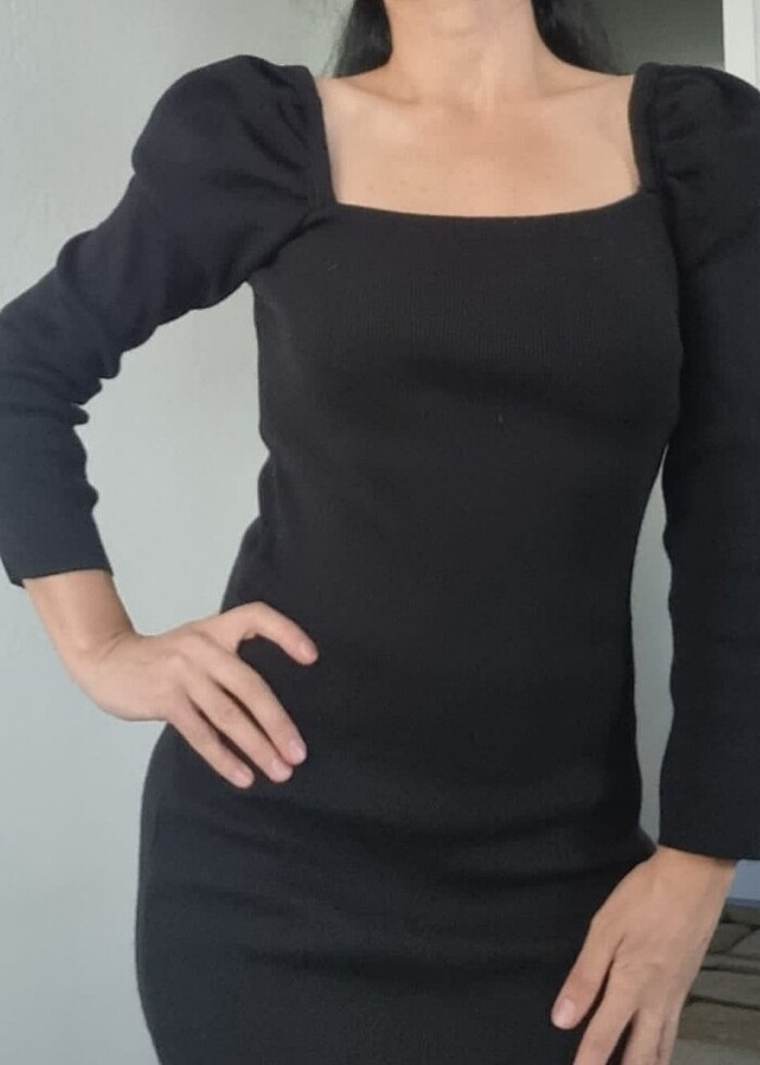 Balon kol Elbise  - Görsel 3