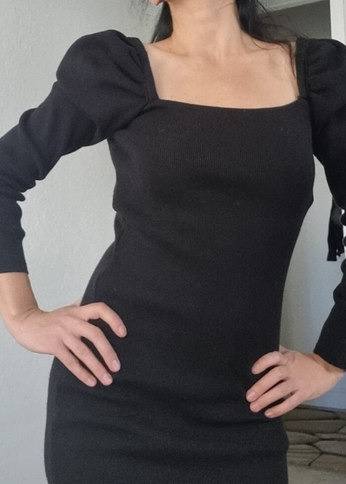 Balon kol Elbise  - Görsel 2