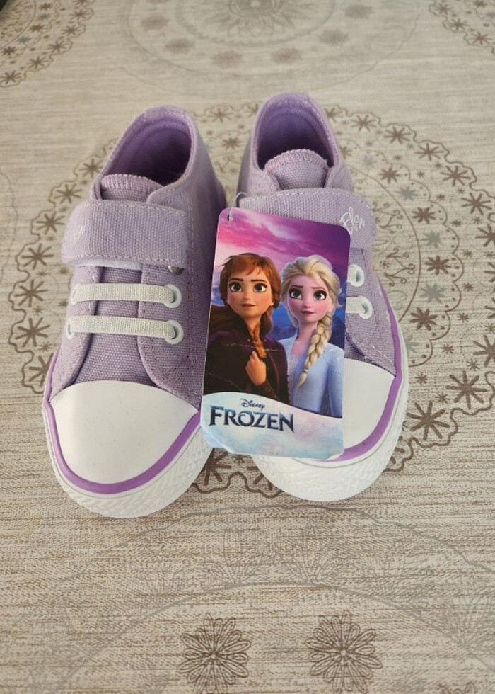 Kız çocuğu spor ayakkabı lila rengi - Görsel 4