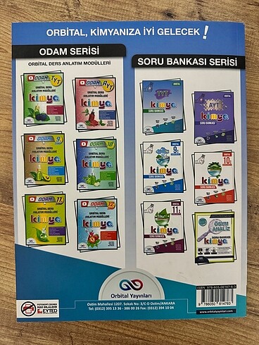  Orbital yayınları tyt kimya soru bankası