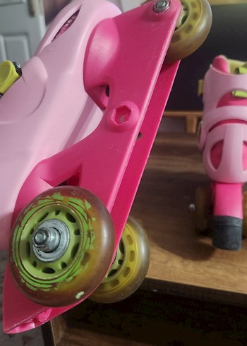 Beden Çocuk Patenleri Pembe Renkli