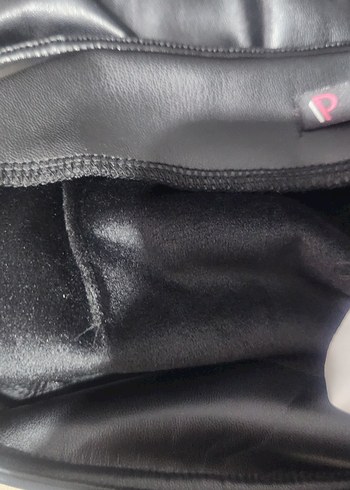 Kısa deri etek - Görsel 3