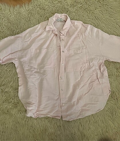 Keten Oversize gömlek